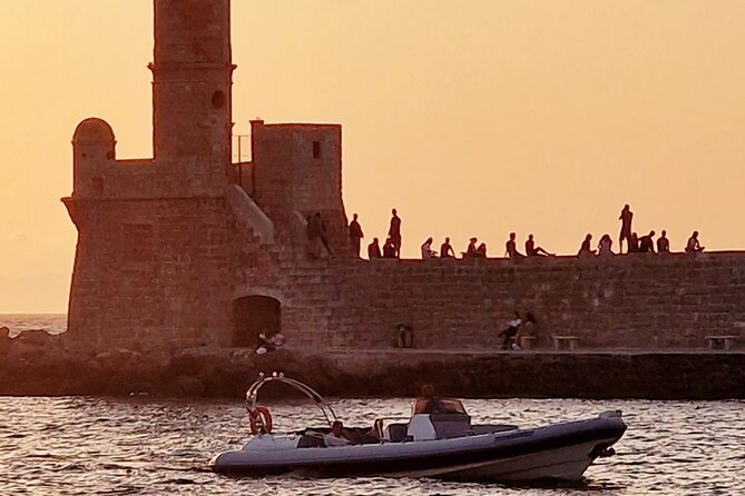Private Sunset boat trip in Chania, Crete (price is per group) - When the route may change