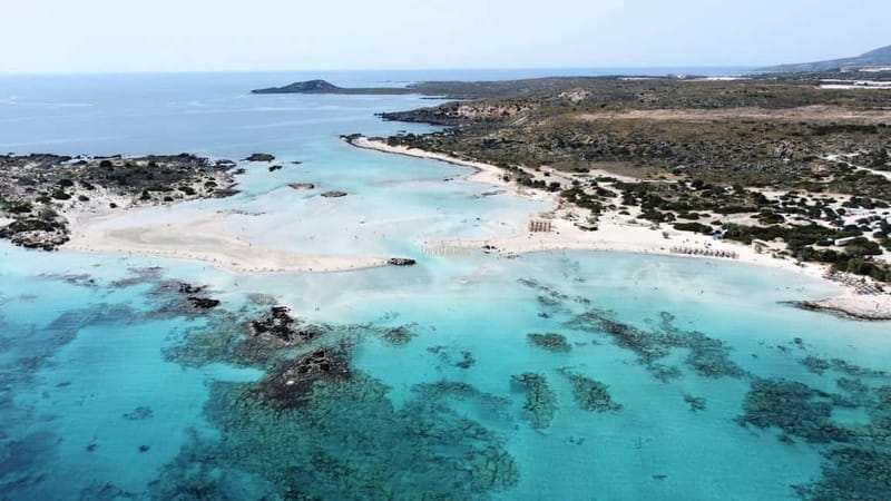 Private Tour Elafonisi: Discover Pink Sands & Crystal Waters - Leaving Chania for the western mountains