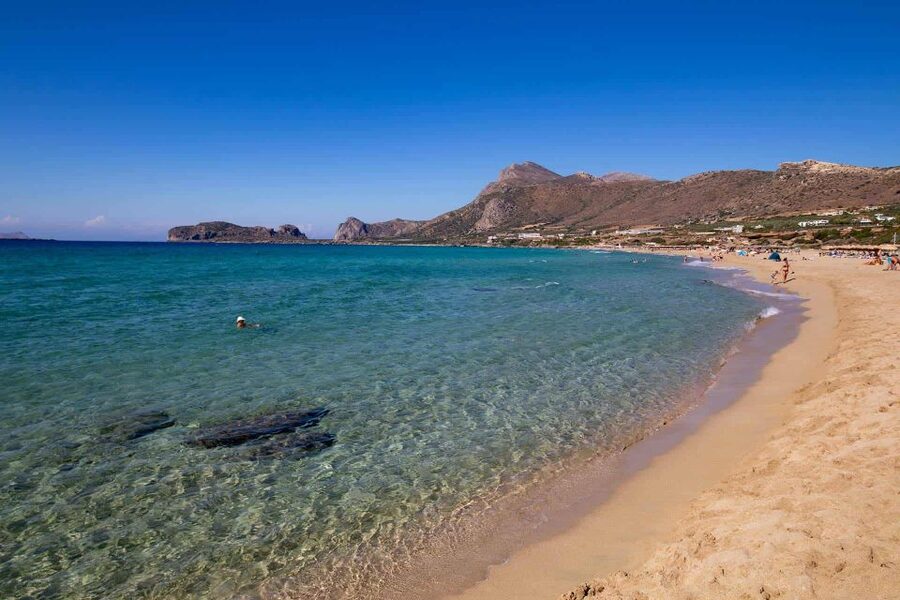 Private Tour To Elafonisi and Falasarna - Falasarna Beach and the return north