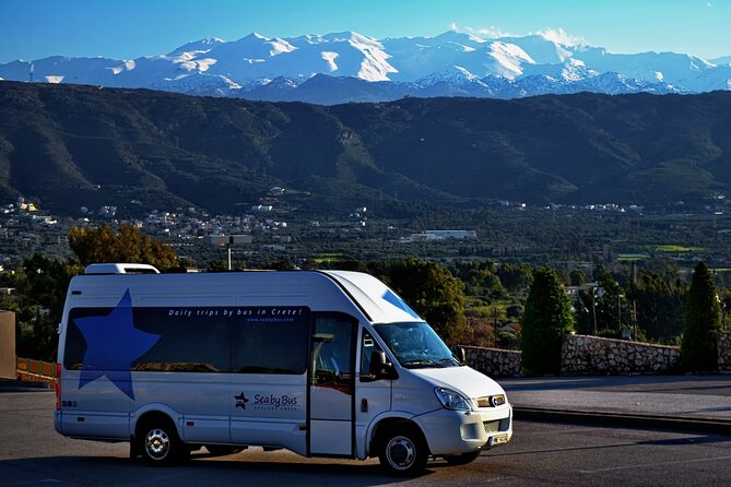 Private Vehicle & Driver from Chania – Customizable Tour - What you receive inside the vehicle