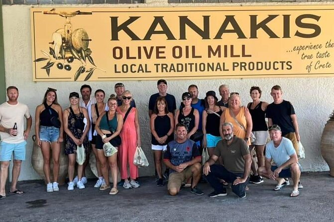 Quad ATV Safari from Georgioupolis Area - The old olive oil factory and a village coffee break