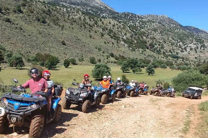 Quad ATV Safari from Georgioupolis Area - Pickup, timing and the $78.64 price