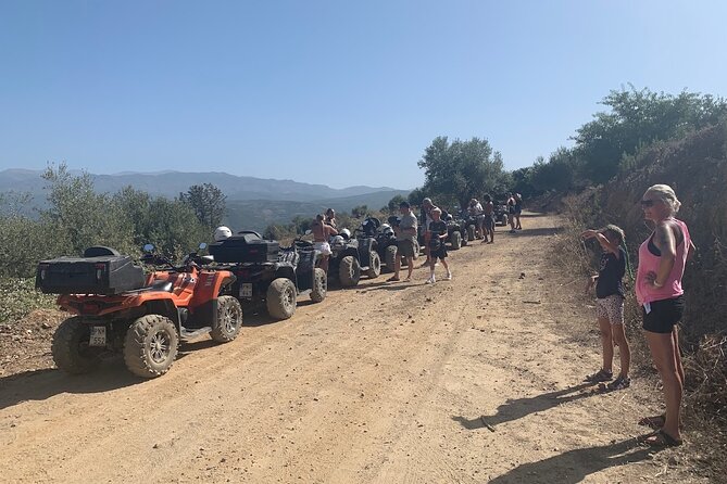 Quad Safari from Platanias of Chania - Afrata: mountains, forest, and sea views