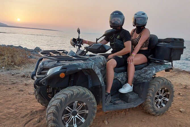 Quad Safari Off-Road Evening Tour - Riding through vineyards and olive forest