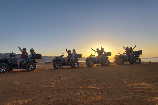 Quad Safari Off-Road Evening Tour - Learning about olive oil at Lyrakis Family S.A.