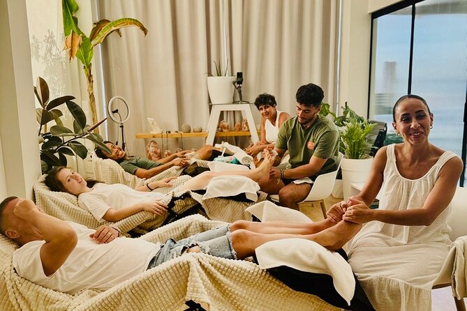 Reflexology Couples Workshop in Crete - Questions, shared experiences, and the final 15 minutes