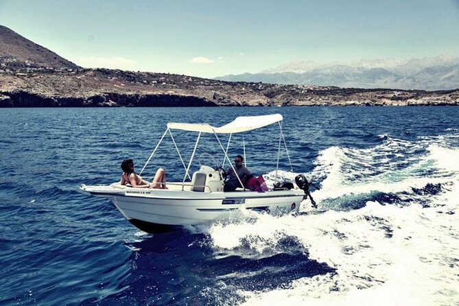 Rent a Boat for a Day in Kalives,Chania - Key points at a glance