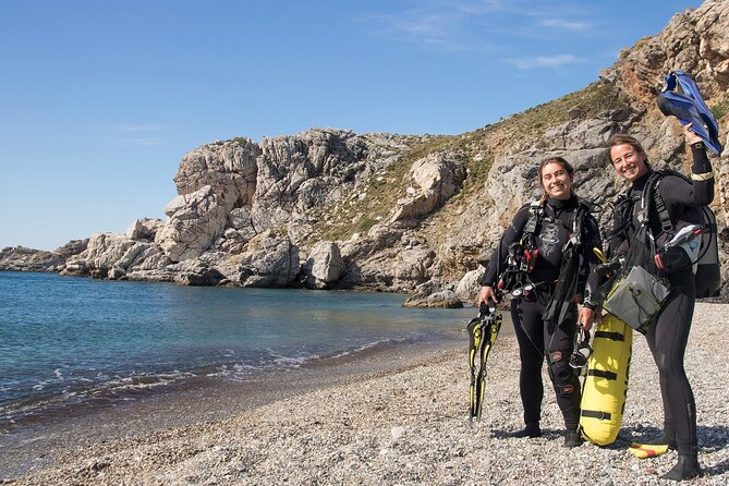 Research diving with a Marine Biologist in Crete - Souda Beach: a practical first study site