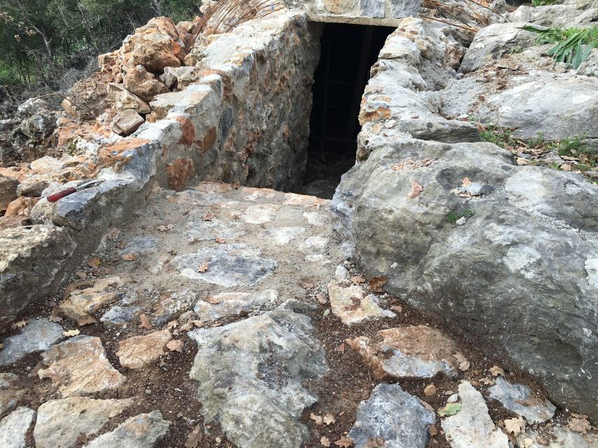 Rethymno 4x4 Safari: Tastes & Farm Experience - Lunch in Axos, with Cretan food on the table