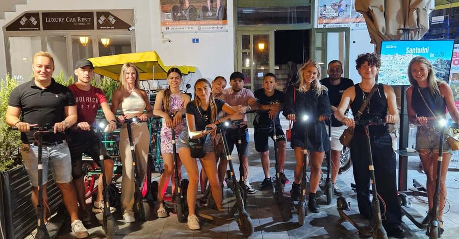 Rethymno: e-Scooter tour on the old and new town - The Loggia, Arkadiou Street, and Kara Musa Pasha Mosque