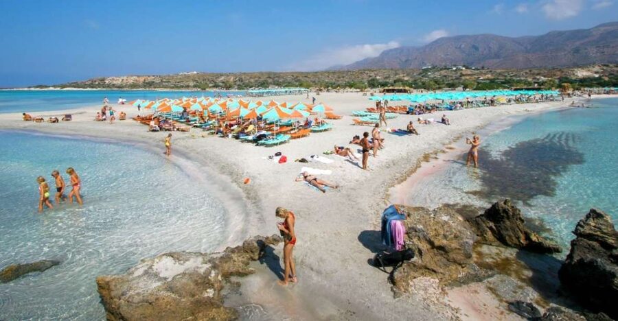 Rethymno: Elafonisi Day Trip with Balos Lagoon Photo-Stop - The 4x4 ride toward Cape Vouxa