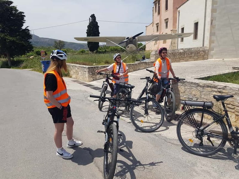 Rethymno: Guided e-Bike Tour on Mili Gorge and soft drinks - Starting beside Rethymno’s waterfront