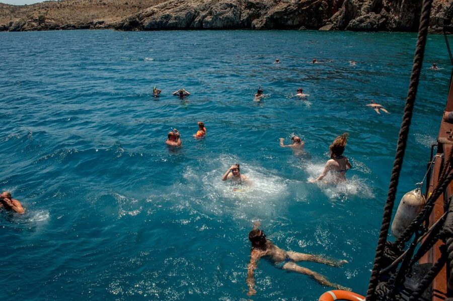 Rethymno: Pirate Boat Cruise with Swimming Stops - Key points at a glance
