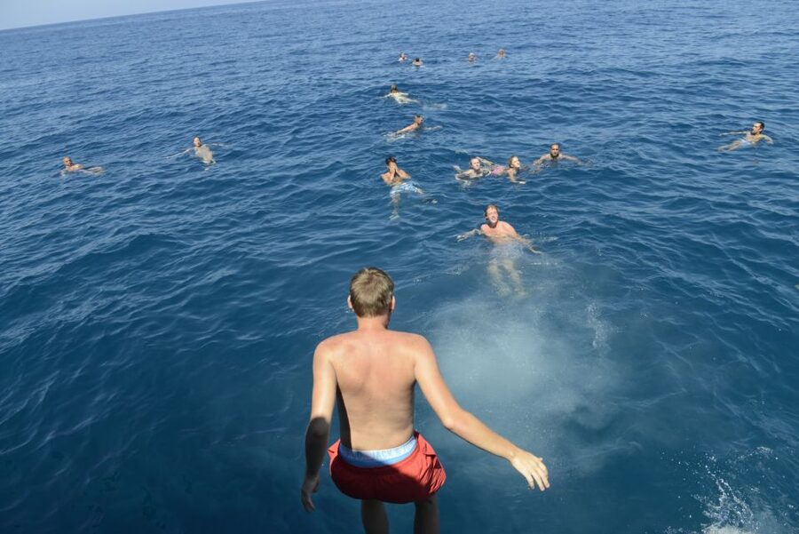Rethymno: Pirate Boat Cruise with Swimming Stops - Kefalas Bay and the main swim