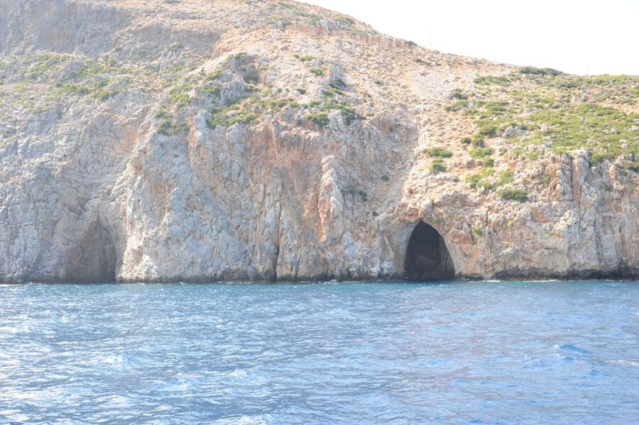 Rethymno: Pirate Boat Cruise with Swimming Stops - Greek salad on the return trip