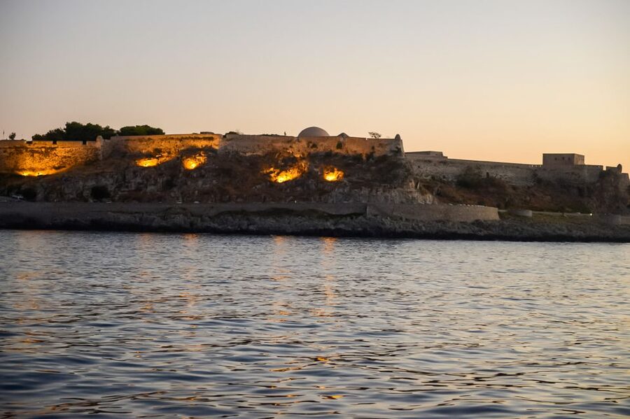 Rethymno: Sunset Cruise on a Wooden Pirate Boat - Boarding Captain Hook at Rethymno port
