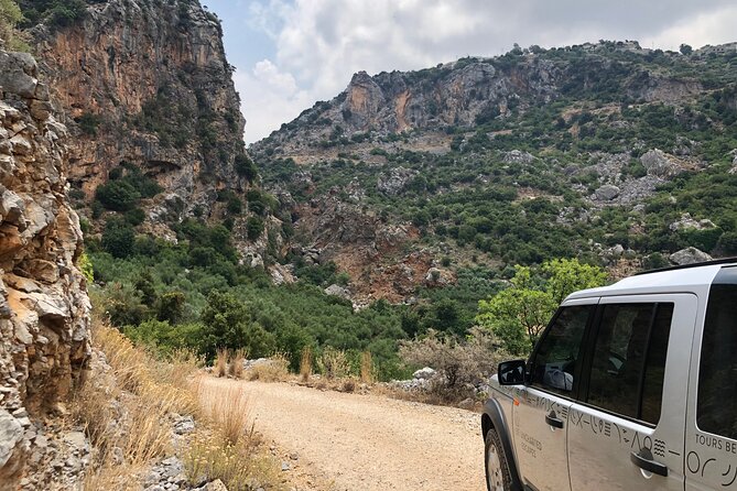 Rethymnon 4x4 Sunset Safari Tour - Dinner in Maroulas after sunset