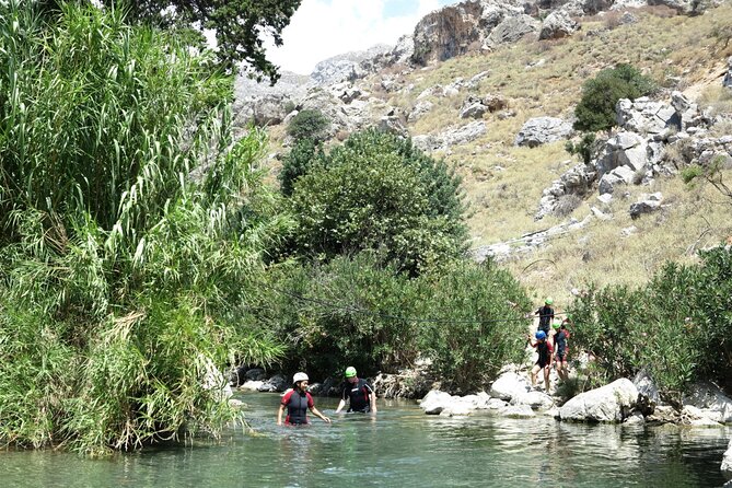 River Trekking at Kourtaliotiko Gorge - Optional tapas and a cold beer