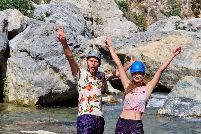 River Trekking at Kourtaliotiko Gorge Waterfalls to Preveli Beach - From the river to the Preveli palm forest