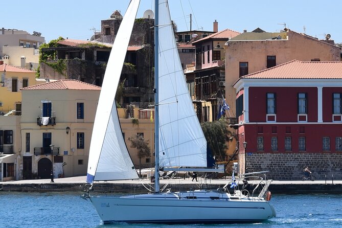 Sailing Cruises Chania - Swimming and snorkeling by the Island of Ag