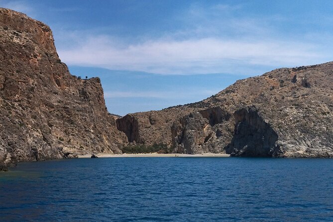 Sailing in South Crete with transfer from Matala & Ag. Galini - Swimming near beaches, coves, and quiet water