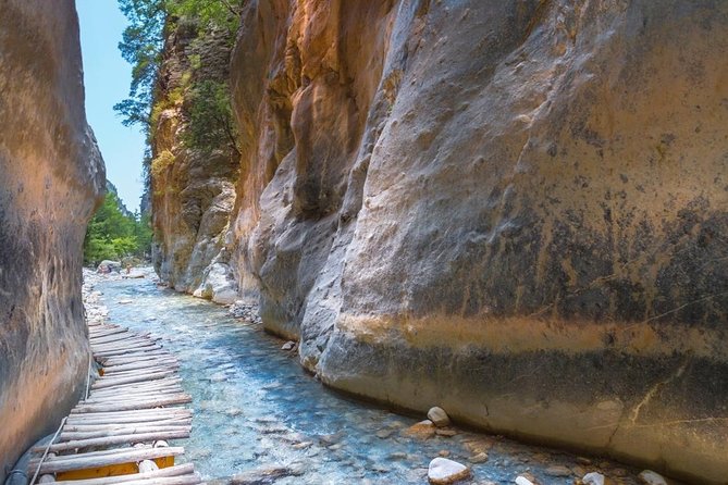 Samaria Gorge Hiking Day Tour From Rethymno - Walking through the national park