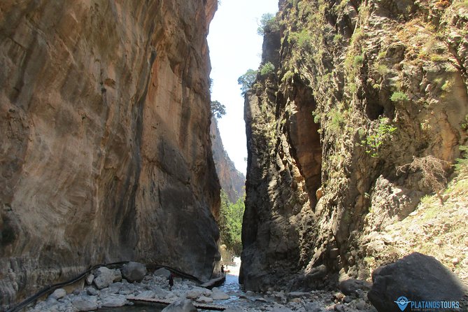 Samaria Gorge Trek: Full-Day Excursion from Chania with Guide - The gorge narrows and the scenery improves