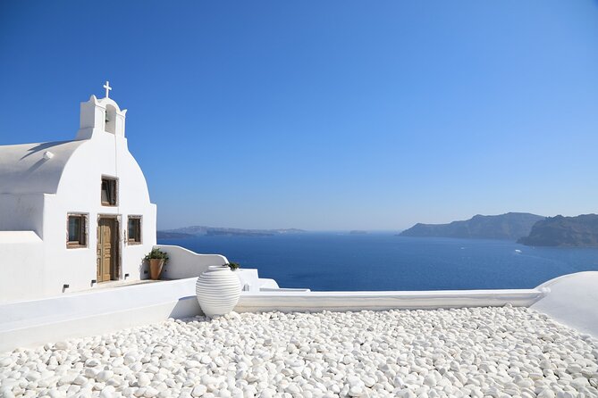 Santorini Full-Day Tour from Heraklion Crete - Profitis Ilias: Santorini from its highest point