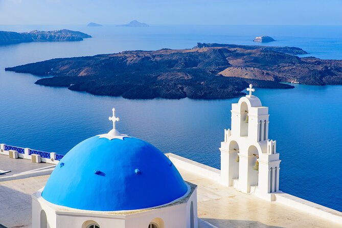 Santorini Full-Day Tour from Heraklion Crete - Red Beach and Santorini’s volcanic colors
