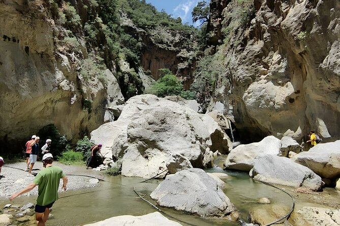 Sarakina Gorge hiking & swim Adventure - Jeep Safari South Crete - Coffee and a breather in Males
