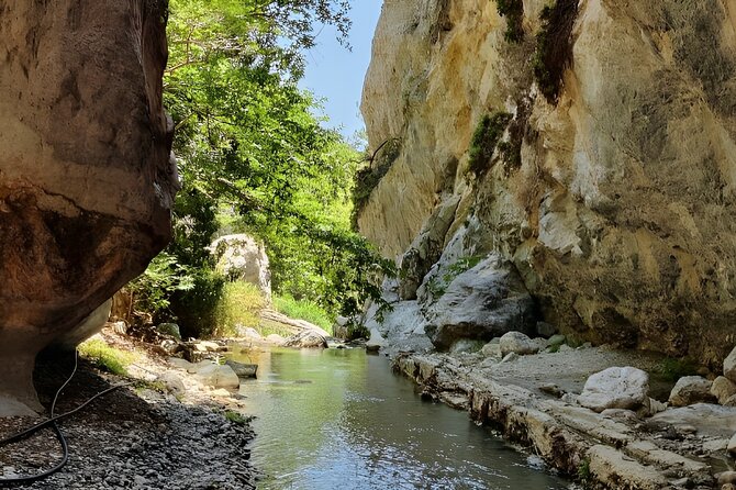 Sarakina Gorge hiking & swim Adventure - Jeep Safari South Crete - Myrtos and the Libyan Sea