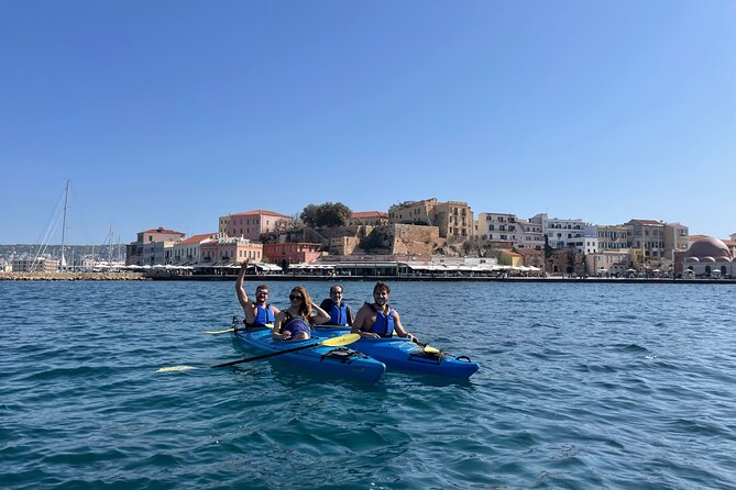 Sea Kayak Tour of Chania’s Old Venetian Port - Chania’s Venetian Lighthouse from the water