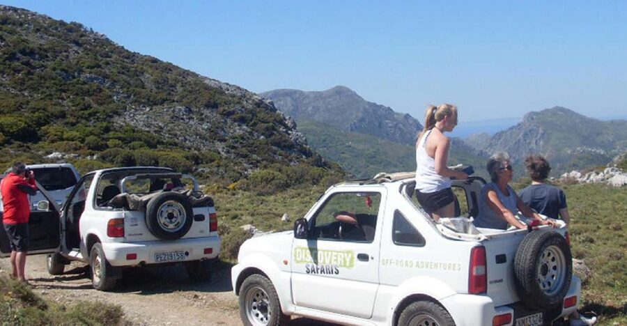 Self-Drive Jeep Safari to South Coast, Palm Beach & Canyons - The first roads reveal Crete’s rougher side