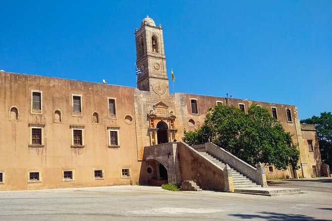 Shore Explore Chania: City Charm, Beach, Monastery & Winetasting - What the private vehicle adds