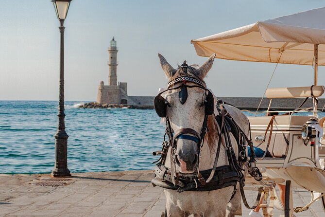 Shore Explore Chania: City Charm, Beach, Monastery & Winetasting - Booking, timing, and cancellation details