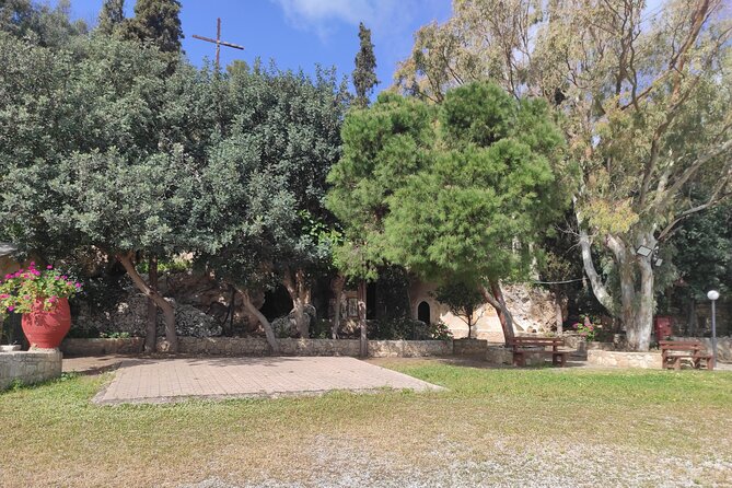 Sips of Crete: Flavors, Legends & Hidden Gems - Odigitria Gonia Monastery brings a quieter hour