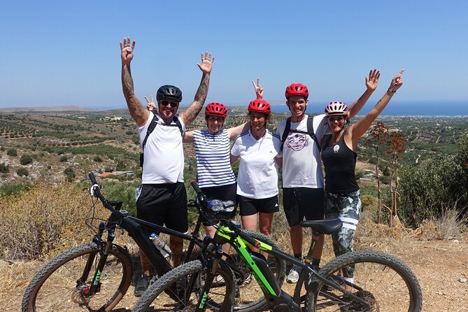 Small Villages and Cretan Nature. E-Bike tour - Skotino Cave is the route’s most unusual stop