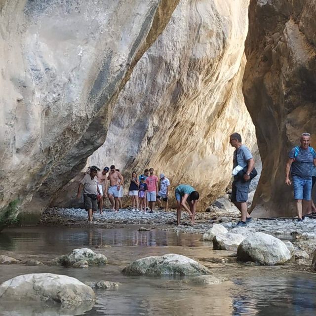 South Crete: Sarakinas Gorge Hike, Swim & Jeep Safari - Katharo Plateau changes the view at 1,250 meters