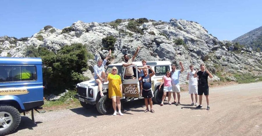 South Crete: Sarakinas Gorge Hike, Swim & Jeep Safari - Sarakinas Gorge is the day’s main event