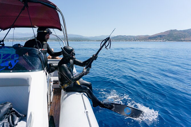 Spearfishing in Chania, Crete (price is per group) - What happens during the six-hour outing