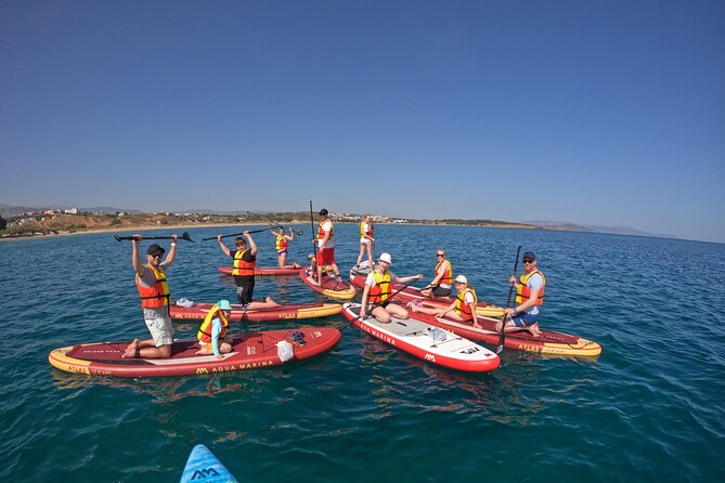 Stand-up Paddleboard Lazareta Experience Chania Crete (tour) - Exploring Lazareta’s small beaches