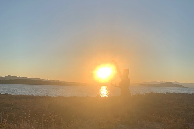 Stand-up Paddleboard Sunset Experience Chania Crete (tour) - The Coast at Golden Hour
