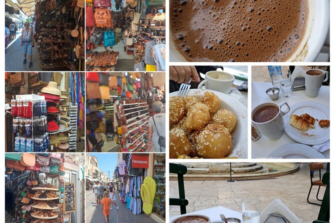 Street food walking Heraklion tour - Greek coffee and Cretan pastries at Kornarou Square