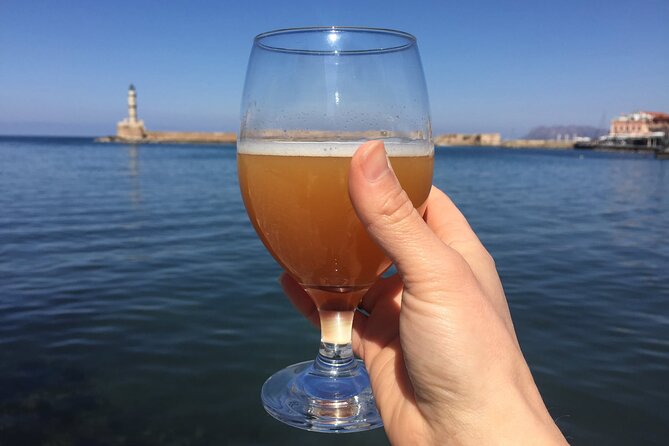Sunset Craft Beer & Food Tour - Chania Old Port - Walking the back streets toward the Lighthouse