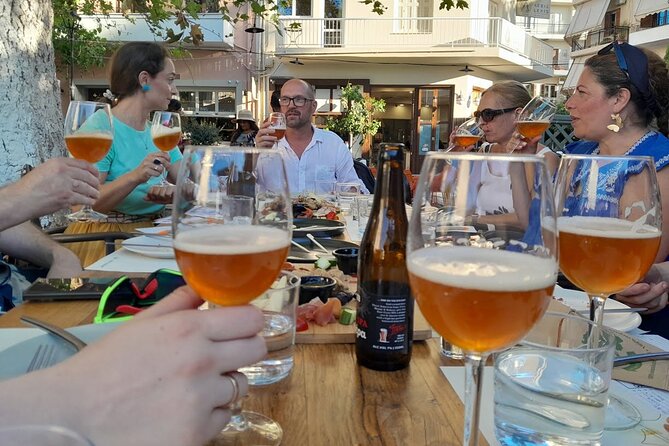 Sunset Craft Beer & Food Tour - Chania Old Port - Stop two: craft beer beside Chania’s Lighthouse