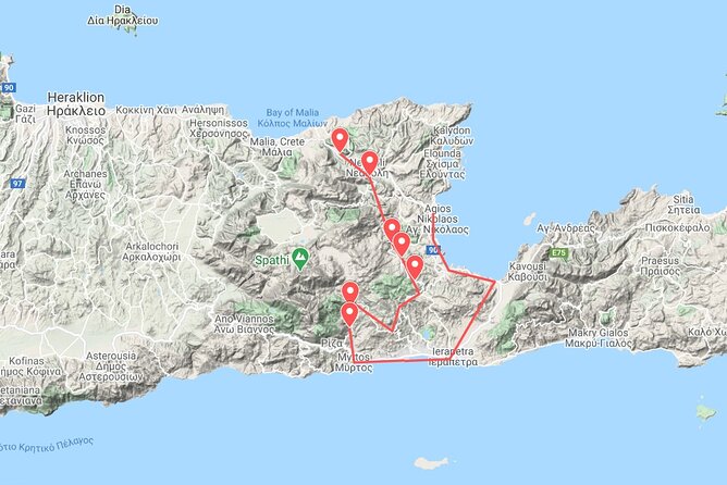Uncharted East Crete & Local Secrets Private Tour from Heraklion - Kritsa and Kroustas, where village life slows down