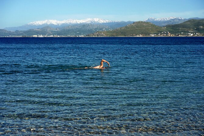 Wild swimming and Hiking in West Crete - A half-day built around sea and stone
